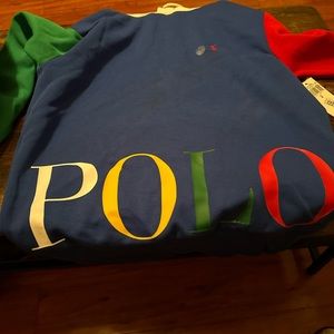 Ralph Lauren Polo short set size Medium pants, Sz Small Top GREAT CONDITION